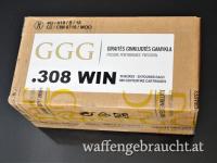 GGG .308 Win 147gr FMJ - 600 Stk. Karton - auf Lager ! 