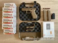 Glock 19X Kal. 9x19mm + 1.150 Stk. Munition - Top Zustand