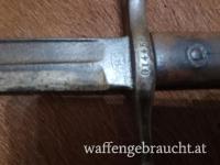 Carcano Terni Italien wk1 (Stempel Terni auf Klinge ) Bajonett 