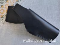 SICKINGER Spitfire f. Rechtshänder Glock 17, OWB-Holster, schwarzes Leder, neuwertig