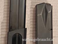 Magazine von Beretta für Beretta 92FS oder CX4-Storm, 9mm, 1 Stk. 30 Schuss und 1 Stk. 15 Schuss