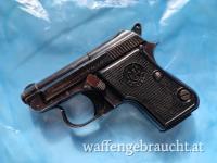 Pistole Beretta 950B 6,35mm Br. gebraucht REGELBESTEUERT *TASCHENPISTOLE* Kipplauf-Konstruktion