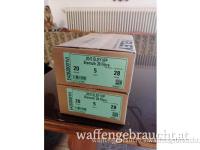 Eley VIP Bismuth im Kaliber 20/70, ideal für sämtliche Flinten ohne Stahlschrotbeschuss