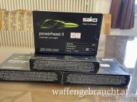 Sako Powerhead II im Kaliber 8x57JS mit 10,4g/160gr
