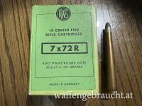 RWS Munition 7x72R (seltenes Kaliber)