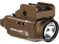 Olight Baldr S - Schienenlampe mit grünem Laser Farbe Tan - Neu! Fixpreis!