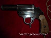 Leuchtpistole, Walther- Zella/Mehlis, Heeresmodell der deutschen Polizei, Kal.: 4