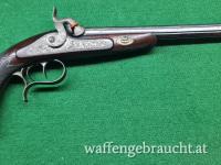 Historische Vorderlader-Perkussionspistole Steinbach Kal 0,36, Original!