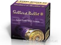 ABVERKAUF! Sellier & Bellot Schrotmunition 12/70 32g 4,06mm Steel Shot 25-Schuss