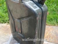 ÖBH Kanister 1979 - Benzinkanister - KTM GL KRAD 250 - Haflinger - Pinzgauer 