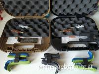  Glock 17, 19, Coyote , Schwarz, Koffer mit Zubehöhr