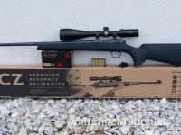 CZ 457 Synthetic, Kaliber .22 lr, mit Zielfernrohr Hawke 4-16x50