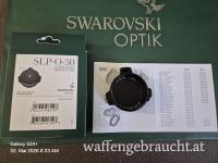 Staubschutzdeckel fürs Objektiv. Swarovski.