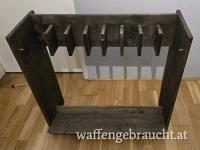 Gunrack/ Waffenregal Vollholz