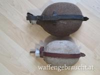 Feldflaschen Wehrmacht 2. Weltkrieg Dachbodenfund