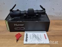 Aimpoint Hunter H30L Rotpunktvisier | Komplettset inkl. Dentler Montage (30mm Dural) | Top Drückjagd