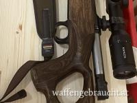 Neuwertig M12 - Kahles 2.4.12x56  -Cal 308– Gewindee 15.1 mit Schaldämpfer——Gewehr hat keine 20 Schuß drauf ….Lochschaft / Hoz !