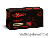 2319117 Ammotec GECO 357 Mag. 180gr HP HEXAGON FFW-TM-HS