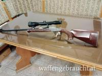 Rauchenwald Fallblockbüchse im Kaliber .243Win mit Schmidt und Bender 6x42, Absehen 1