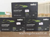Sako Powerhead im Kaliber .308Win mit 10,7g/165gr