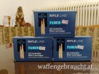 PPU 7x65R SP Rifle Line Ammunition mit 11,2g/173gr