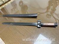 Bajonett für den ungarischen Karabiner M43 mit Scheide