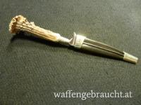 Biete Knicker/Nicker - Rehgeweihgriff - schöner Zustand/ schon selten mit WMH Hülse