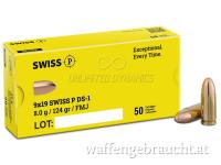 SWISS P 9×19 FMJ 124gr 1000 Schuss *LAGERND*