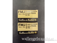 Sellier & Bellot 9mm Luger VM 8g/124grs  1000 Stk. € 249.- 