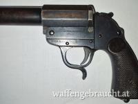 Verkauft ! - Leuchtpistole M34 in Stahlausführung