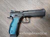 Cz Shadow 2, Blue Grip, 9x19mm