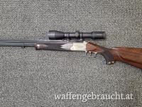 Bockbüchsflinte Merkel Suhl Kal.5,6x52 R und 20/76