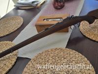 Jagdlicher Kleinkaliber Stutzen KK Wanz mit Stecher Abzug Vollschaft