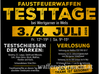 TESTTAGE WERTGARNER WELS 3.-4. Juli