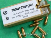 Patronen 9mm Steyr 