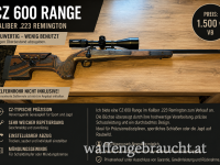 CZ600 Range 223 Rem. 