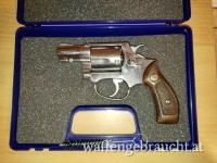 S&W, Smith & Wesson, Stainless Steel, .38Spezial, 5-Schuß Revolver mit 2" Lauf !! - RKJ