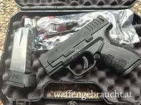 7003014 HS Pistole S7 3,3", schwarz, Kal. 9x19mm, Lauflänge 85mm, inkl. 2 Magazine (7 + 9 Schuss), Artikel-Nr.: 51478 UVP 409,00