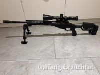 Tikka T3X TAC A1, .308 Win, LL: 62 cm, Druckpunktabzug mit Burris XTR III 5,5-30x56, SCR Mil