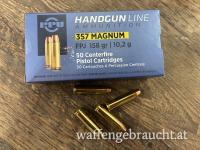SONDERAKTION! PPU 357Mag. Vollmantel-Flachkopf 158gr 10,2g 500Stk Karton 