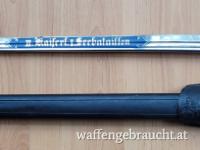 Kaiserliche Marine Bajonett Mod.98 mit Klingenätzung Carl Eickhorn Solingen