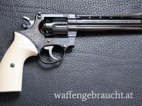 KORTH Combat-Revolver .357 Magnum – exklusive Luxusausführung mit Arabesken-Gravur – 6"-Lauf – Sammlerzustand 