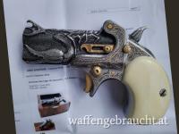 American Derringer M1 "Scorpion" Kaliber .357 Magnum – Sammlerzustand – Luxusausführung