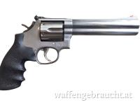 gebr. STMITH & WESSON Mod. 686 6"-Lauf mit Pachmayr Griff, Zustand: Neuwertig
