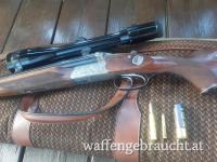 Sauer &Sohn Drilling  3000 Luxus mit .22 Hornet Einstecklauf 
