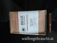 15x 50 Schuß Matchmunition 8x57 IS 7,92 mm Vollmantel mit Messinghülse