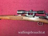 Schwedenmauser mit kurzer Seitenmontage und ZF