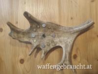 Wanduhr Damhirsch