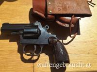 Schreckschuss / Gasrevolver Willi Korth,  .380 R, sehr seltenes Sammlerstück