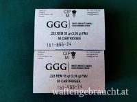 GGG 223 Rem 55gr (3,56g) FMJ 100 Stk